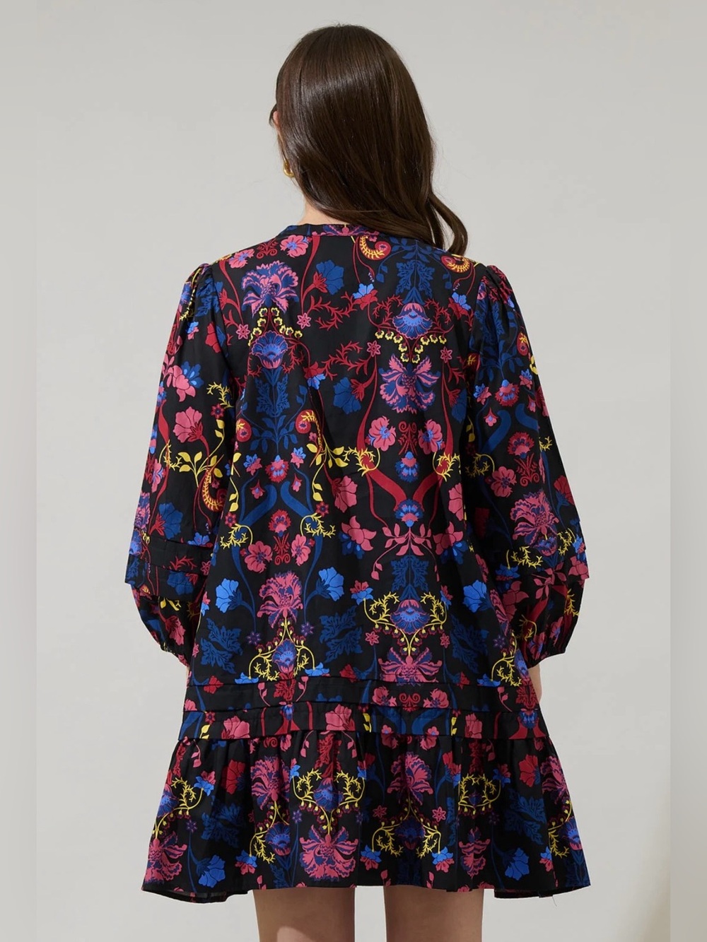 Sugar Lips Palmero Midnight Velma Ruffle
Shift Dress. NWOT - Picture 3 of 12